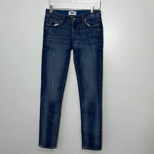 Paige Lightly Distressed Jeans Size 27